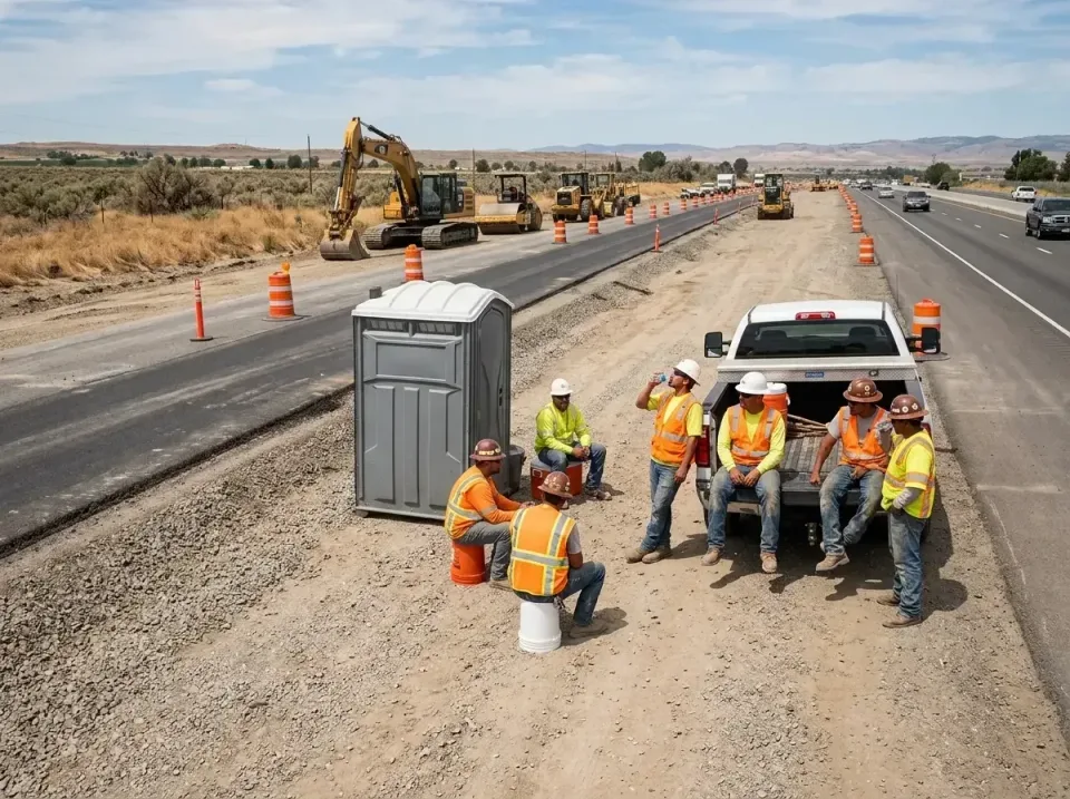 highway-road-construction-crew-007 — frequently asked questions, Porta Potty and Restroom Rentals in Thompsonville, PA